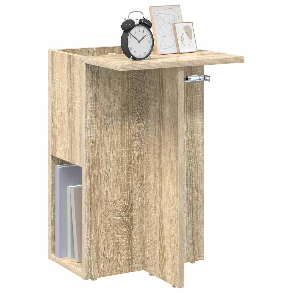 Tavolino Rovere Sonoma 35 x 40 x 55 cm Legno multistrato