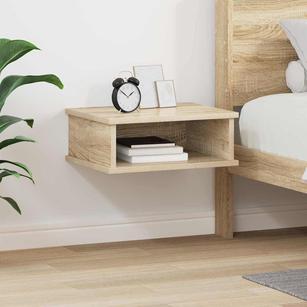 Comodino Rovere Sonoma 40 x 31 x 15 cm Legno multistrato