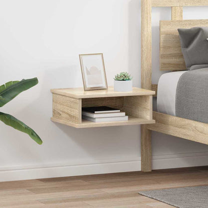 Comodino 2 pcs Rovere Sonoma 40 x 31 x 15 cm Legno multistrato