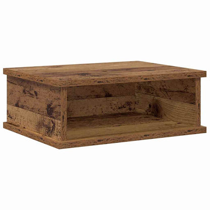 Comodino 2 pcs Legno vecchio 40 x 31 x 15 cm Legno multistrato