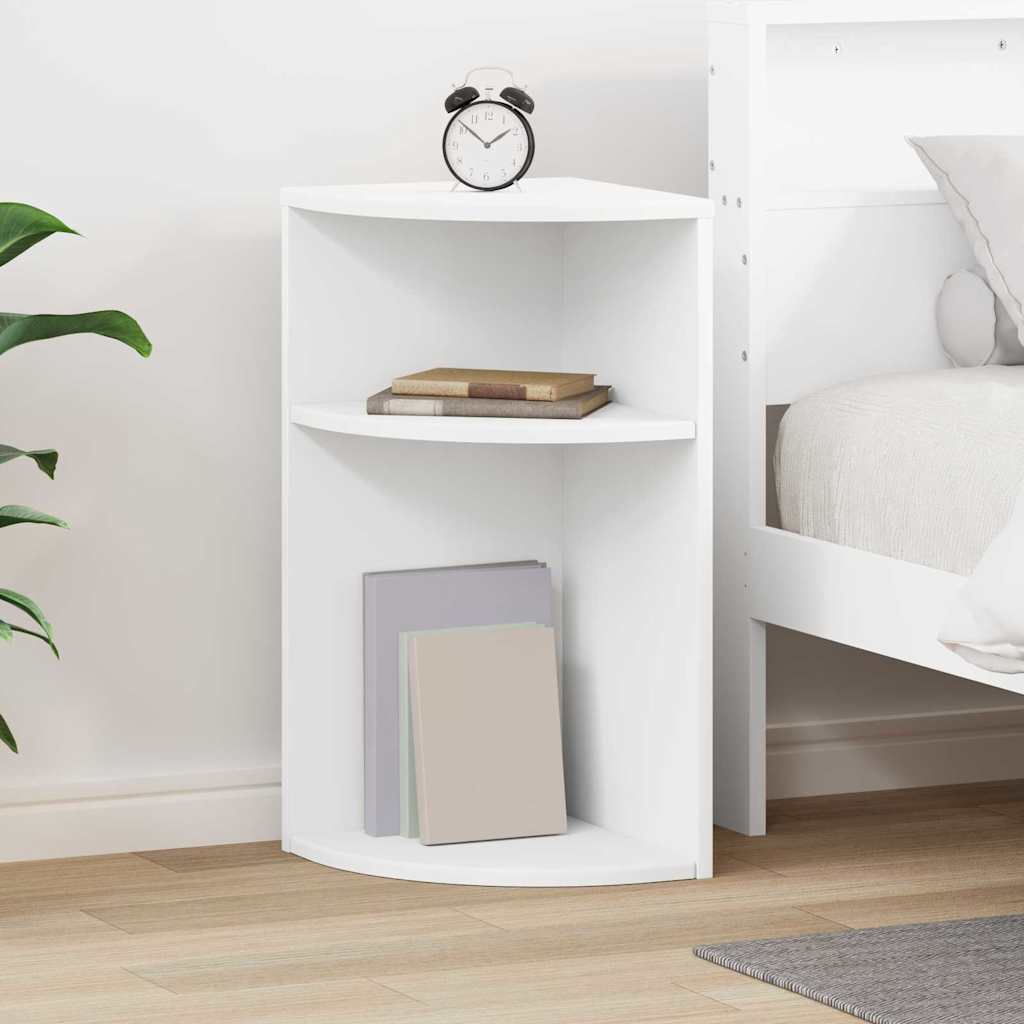 Tavolino Bianco 29,6 x 29,6 x 60 cm Legno multistrato