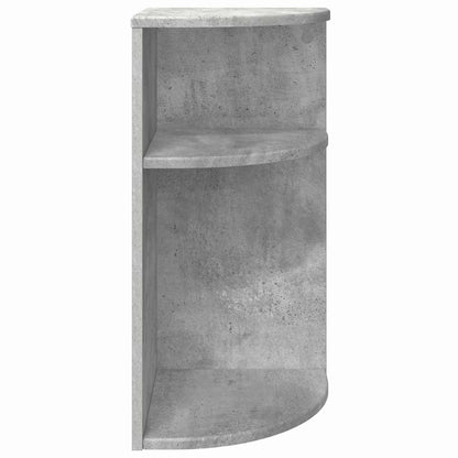 Tavolino Grigio cemento 29,6 x 29,6 x 60 cm Legno multistrato