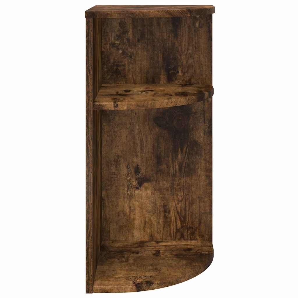 Tavolino Rovere fumÃ© 29,6 x 29,6 x 60 cm Legno multistrato