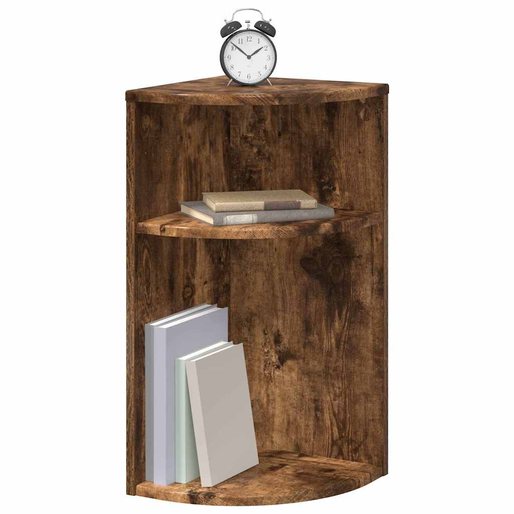 Tavolino Rovere fumÃ© 29,6 x 29,6 x 60 cm Legno multistrato