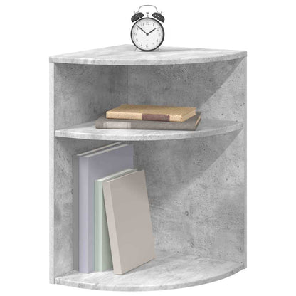 Tavolino Grigio cemento 39,7 x 39,7 x 60 cm Legno multistrato