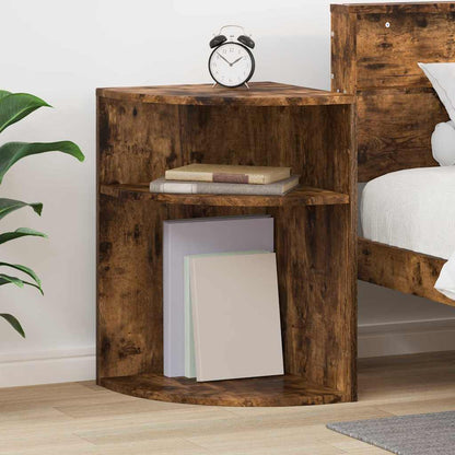 Tavolino Rovere fumÃ© 39,7 x 39,7 x 60 cm Legno multistrato