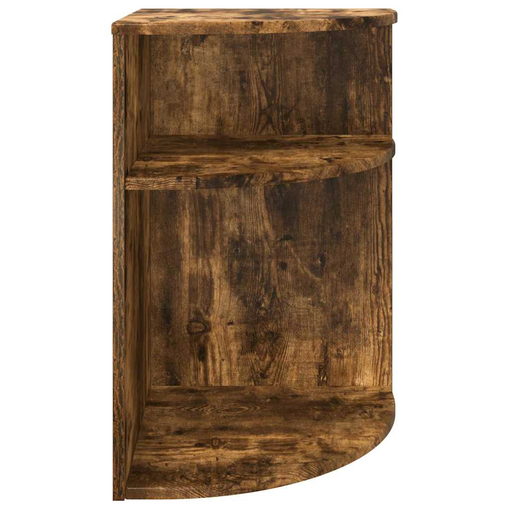 Tavolino Rovere fumÃ© 39,7 x 39,7 x 60 cm Legno multistrato