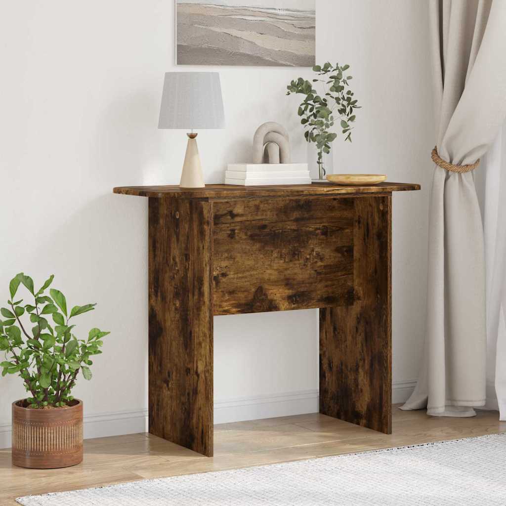 Tavolo consolle Rovere fumÃ© 93 x 40 x 75 cm Legno multistrato
