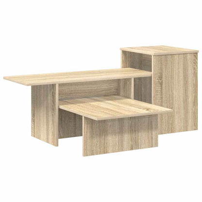 Tavolo consolle Rovere Sonoma 91,5 x 35 x 38,5 cm