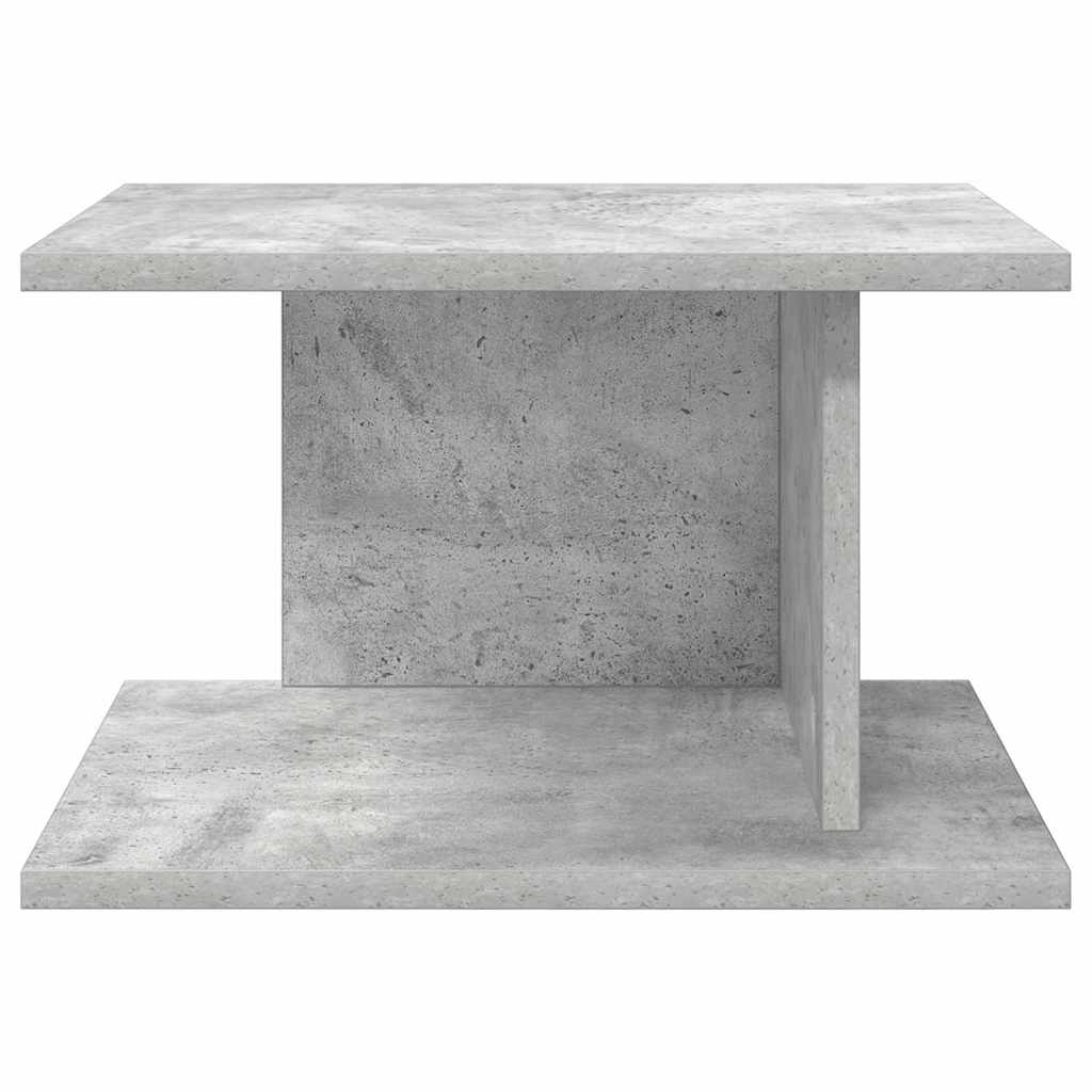 Comodino Grigio cemento 40 x 30 x 25 cm Legno multistrato
