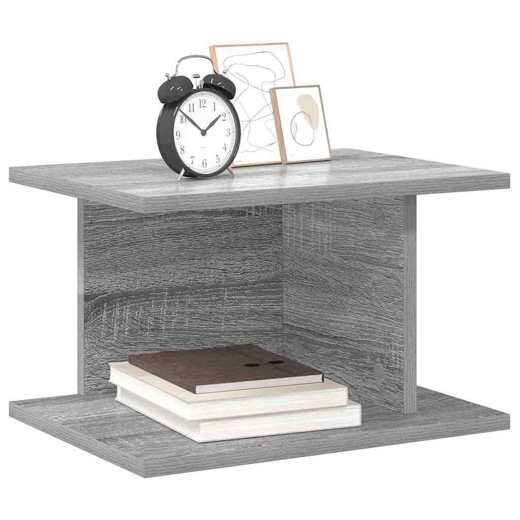 Comodino 2 pcs Grigio Sonoma 40 x 30 x 25 cm Legno multistrato