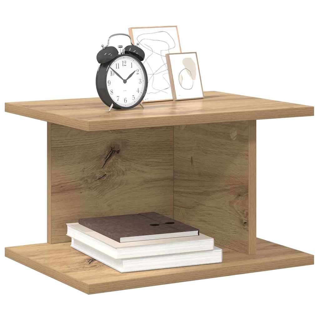 Comodino 2 pcs Rovere artigianale 40 x 30 x 25 cm