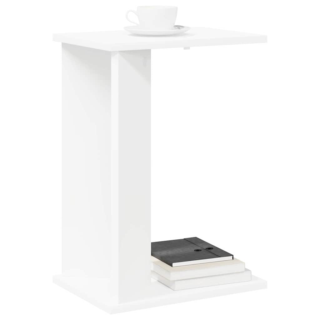 Tavolino Bianco 35 x 25 x 50 cm Legno multistrato
