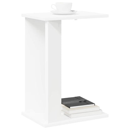 Tavolino Bianco 35 x 25 x 50 cm Legno multistrato