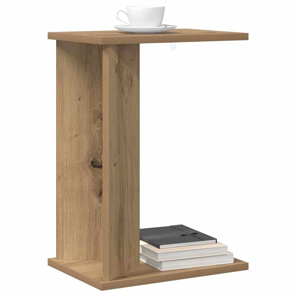Tavolino Rovere artigianale 35 x 25 x 50 cm Legno multistrato