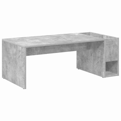 Tavolino da salotto Grigio cemento 101,5 x 50 x 37 cm