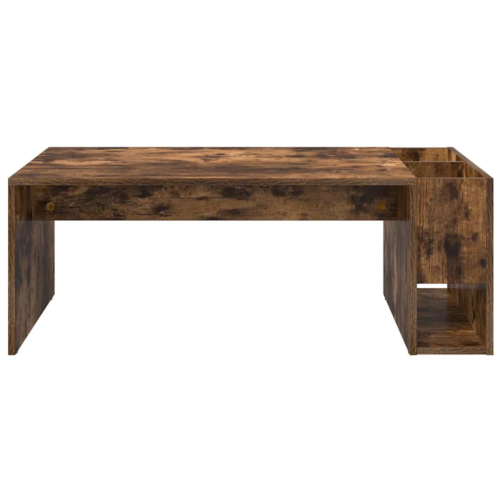 Tavolino da salotto Rovere fumÃ© 101,5 x 50 x 37 cm