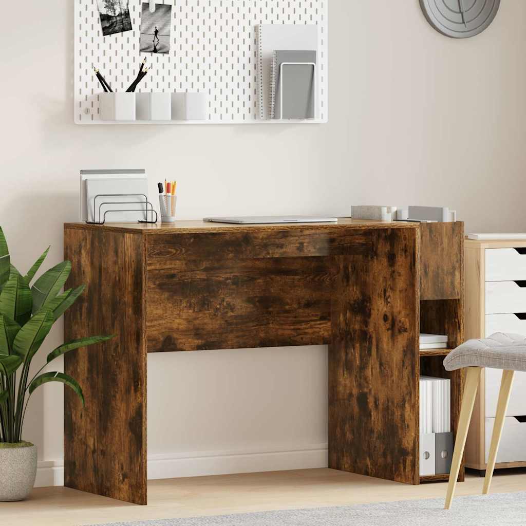 Scrivania Rovere fumÃ© 109 x 50 x 78 cm Legno multistrato