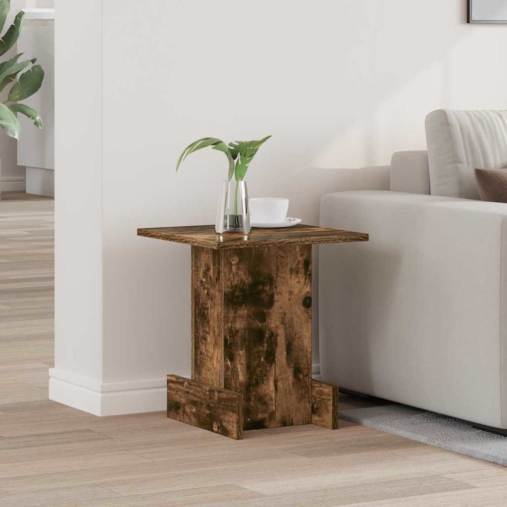 Tavolino Rovere fumÃ© 35,5 x 35 x 40 cm Legno multistrato
