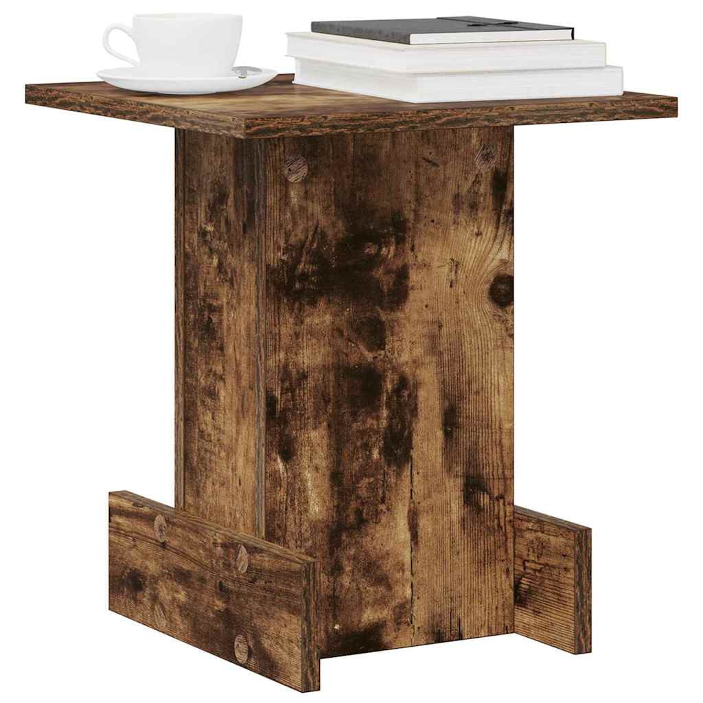 Tavolino Rovere fumÃ© 35,5 x 35 x 40 cm Legno multistrato