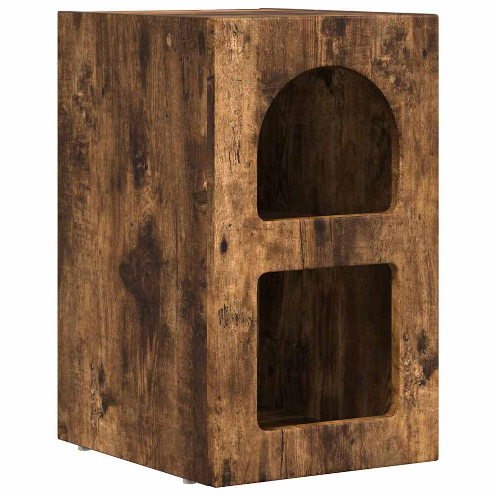 Comodino 2 pcs Rovere fumÃ© 29,5 x 33,5 x 50 cm
