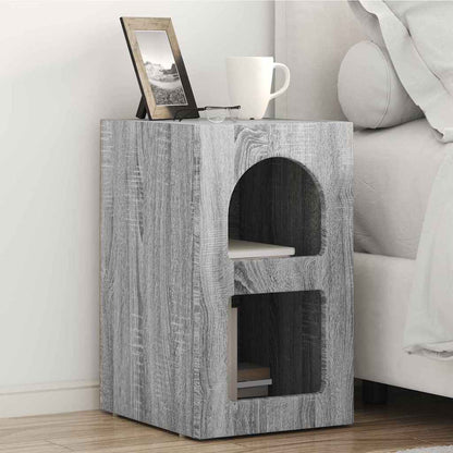 Comodino 2 pcs Grigio Sonoma 29,5 x 33,5 x 50 cm