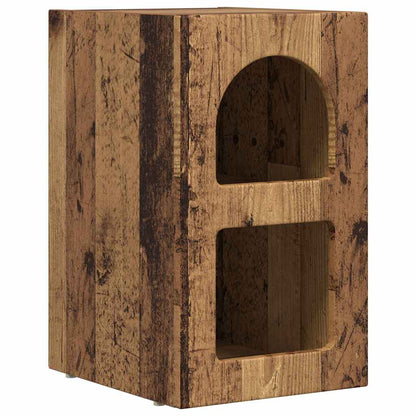Comodino 2 pcs Legno vecchio 29,5 x 33,5 x 50 cm