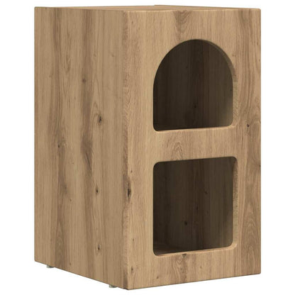 Comodino Rovere artigianale 29,5 x 33,5 x 50 cm