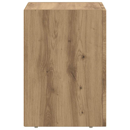Comodino Rovere artigianale 29,5 x 33,5 x 50 cm