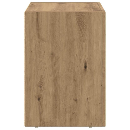 Comodino Rovere artigianale 40 x 35 x 50 cm Legno multistrato