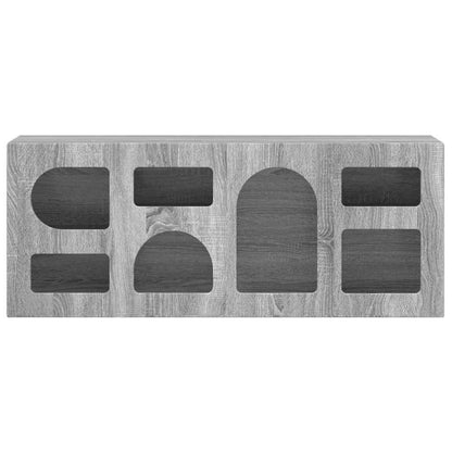 Mobile TV Grigio Sonoma 100 x 35 x 40 cm Legno multistrato