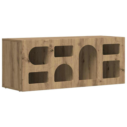 Mobile TV Rovere artigianale 100 x 35 x 40 cm Legno multistrato