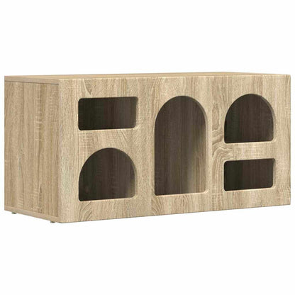 Mobile TV Rovere Sonoma 80 x 35 x 40 cm Legno multistrato
