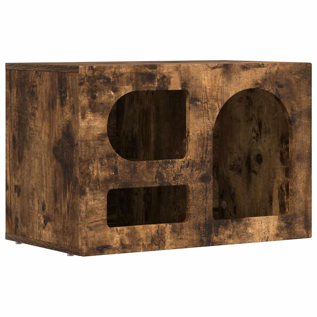Mobile TV Rovere fumÃ© 60 x 35 x 40 cm Legno multistrato