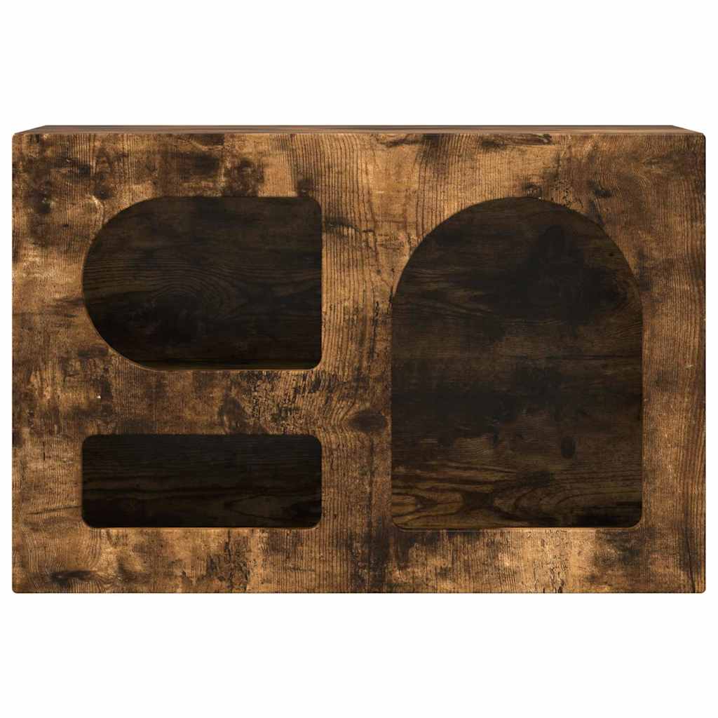 Mobile TV Rovere fumÃ© 60 x 35 x 40 cm Legno multistrato