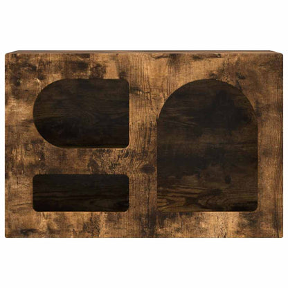 Mobile TV Rovere fumÃ© 60 x 35 x 40 cm Legno multistrato