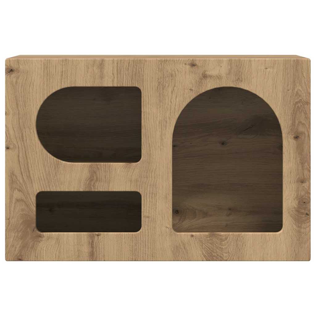 Mobile TV Rovere artigianale 60 x 35 x 40 cm Legno multistrato