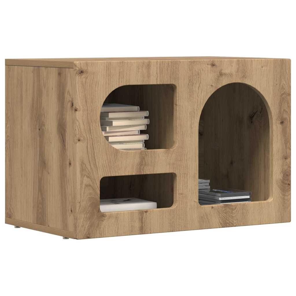 Mobile TV Rovere artigianale 60 x 35 x 40 cm Legno multistrato