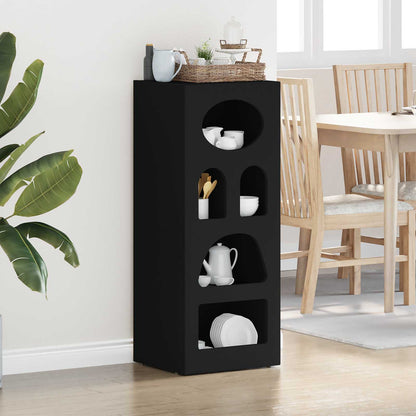 Credenza Nero 40 x 35 x 100,5 cm Legno multistrato
