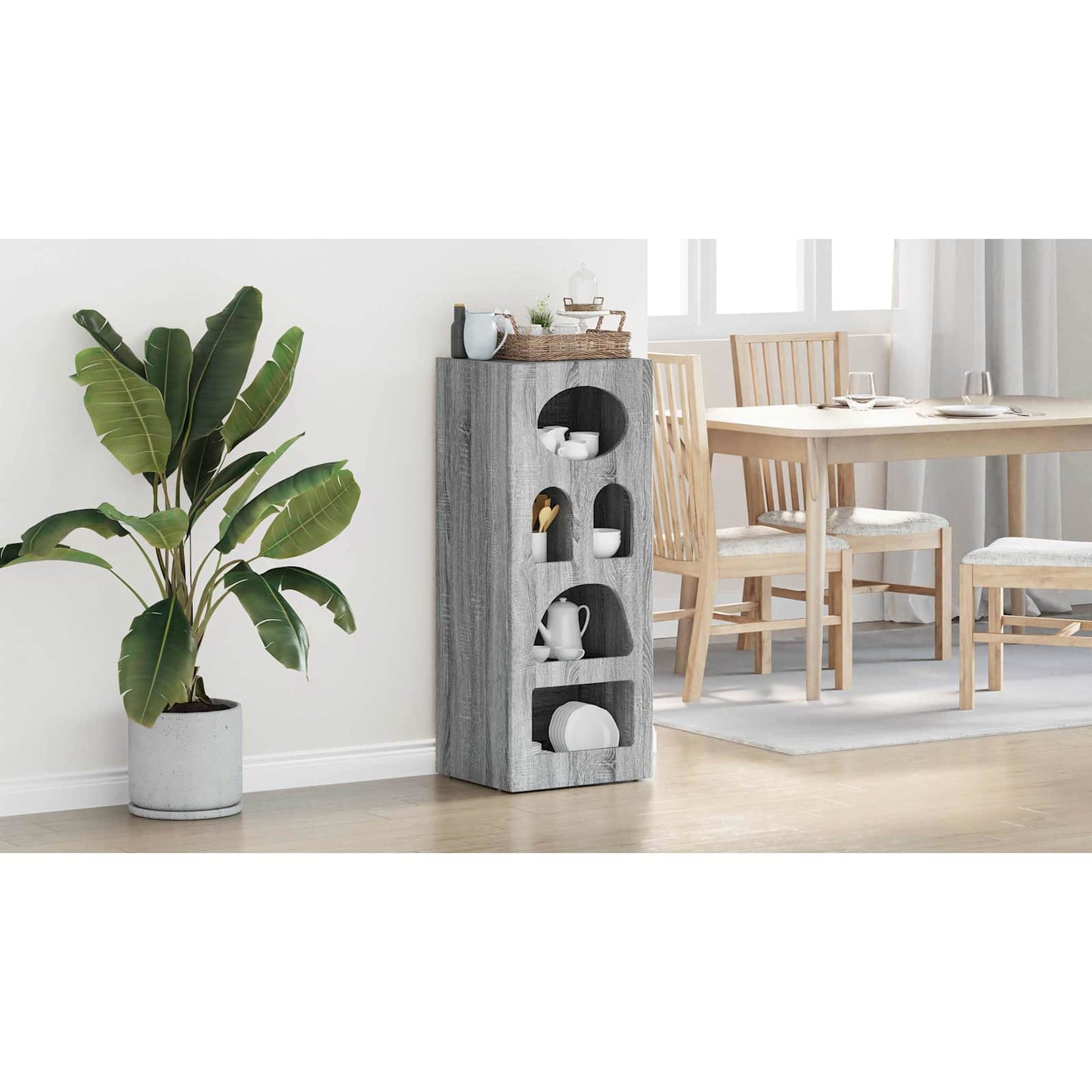 Credenza Grigio Sonoma 40 x 35 x 100,5 cm Legno multistrato