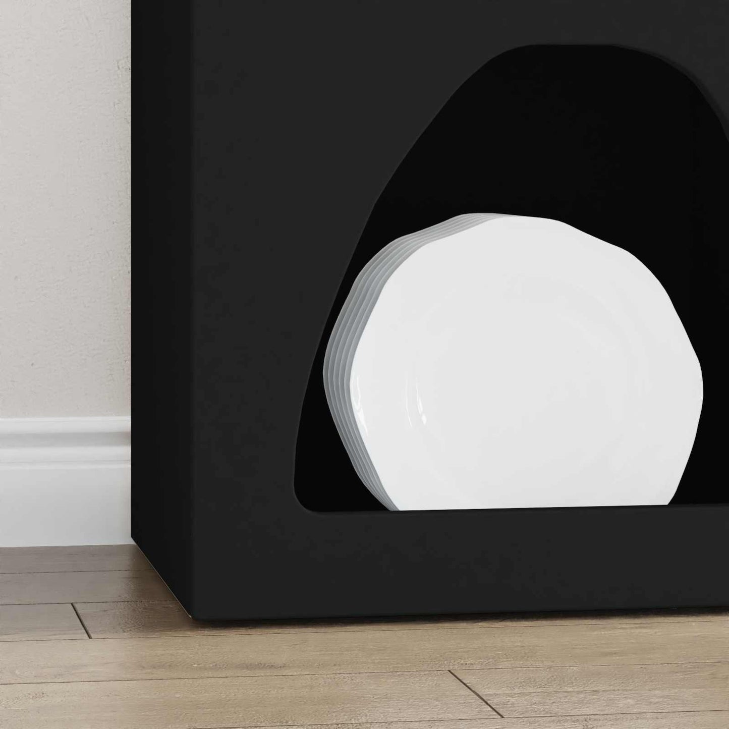 Credenza Nero 40 x 35 x 100,5 cm Legno multistrato