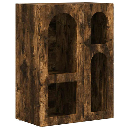Credenza Rovere fumÃ© 59 x 35 x 80.5 cm Legno multistrato