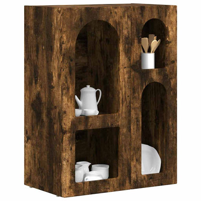 Credenza Rovere fumÃ© 59 x 35 x 80.5 cm Legno multistrato