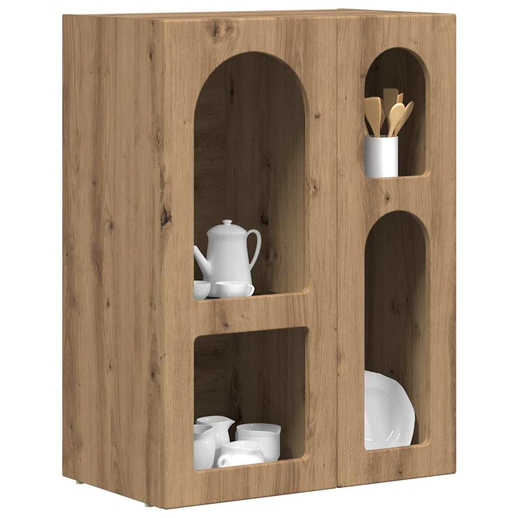 Credenza Rovere artigianale 59 x 35 x 80.5 cm Legno multistrato