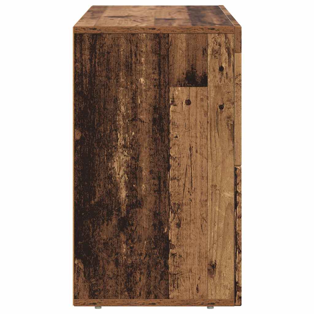Credenza Legno vecchio 80.5 x 35 x 59 cm Legno multistrato