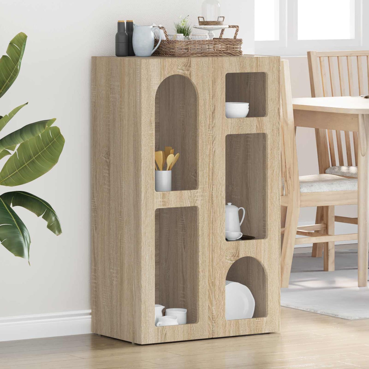 Credenza Rovere Sonoma 59 x 35 x 100,5 cm Legno multistrato