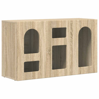 Credenza Rovere Sonoma 100 x 35 x 59 cm Legno multistrato