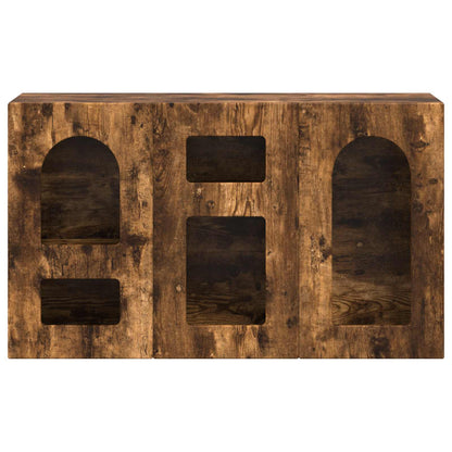 Credenza Rovere fumÃ© 100 x 35 x 59 cm Legno multistrato