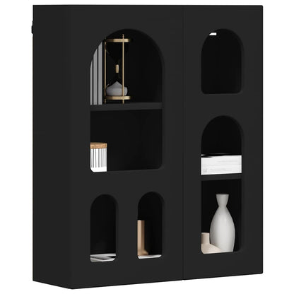 Armadio pensile Nero 59 x 20 x 71.5 cm Legno multistrato