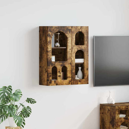 Armadio pensile Rovere fumÃ© 59 x 20 x 71.5 cm Legno multistrato